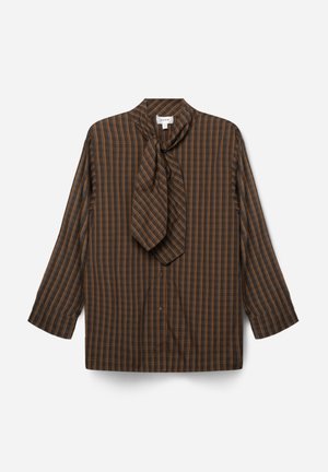 Aaiko, JANESSE CO 532 - Overhemdblouse - fudge