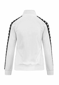 Kappa CON ZIP - Sudadera con cremallera - bianco
