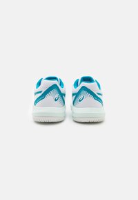 ASICS GEL DEDICATE 8 UNISEX - Tenisice za sve terene - white/teal blue