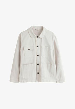 Next, REGULAR FIT - GARMENT DYED CHORE JACKET . - Let jakke / Sommerjakker - ecru neutral