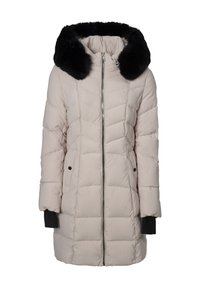 QUILTED MID-LENGTH - Abrigo de invierno - beige