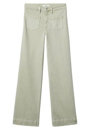 Mango Flared jeans - green