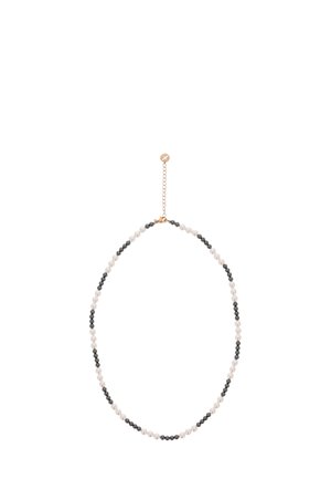 Nyaklánc - silver-coloured/white/black