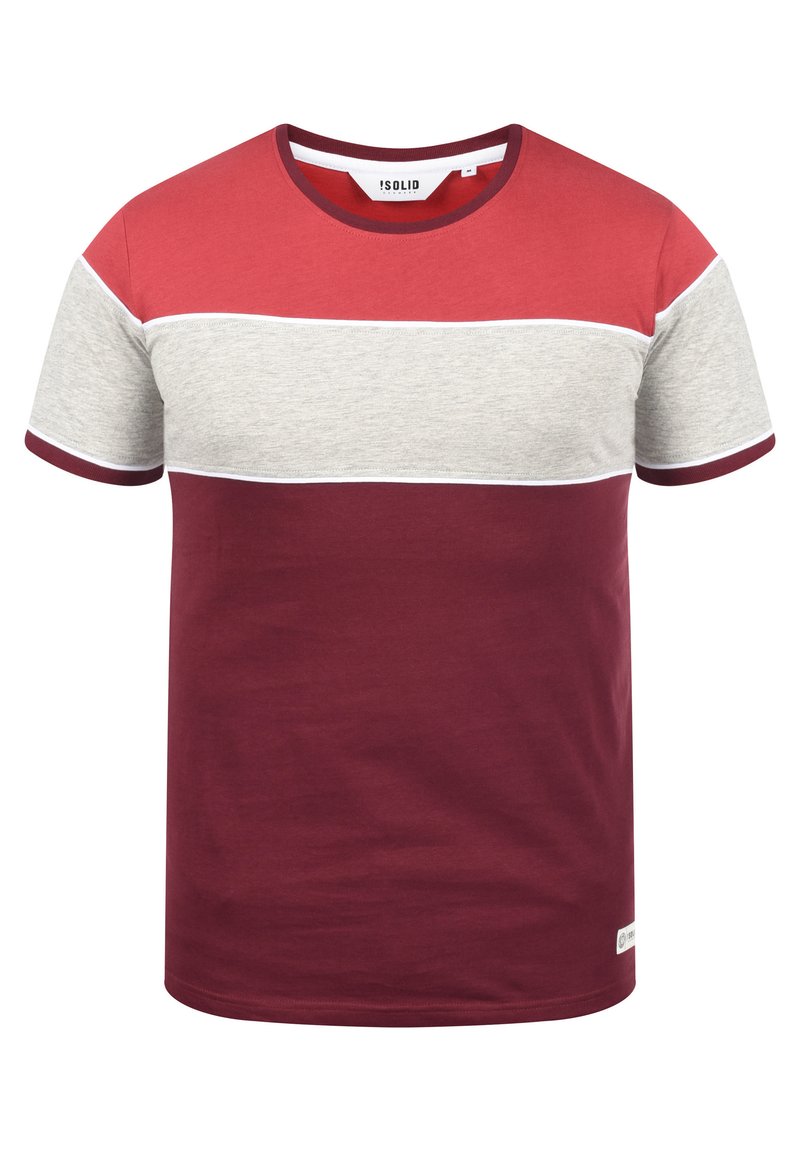 Solid T-shirt print bordeauxrood