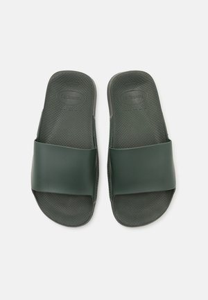 Havaianas SLIDE CLASSIC UNISEX - Sandalias planas - olive green