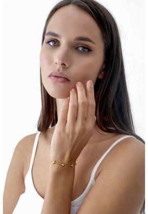 SENSORA JEWELRY HEART SPARKLE - Bracciale - gold-coloured