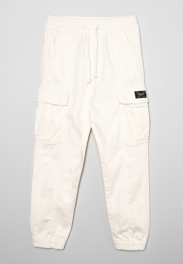 Replay Cargobroek crème Replay Cargobroek crème