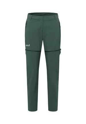 Jack Wolfskin, HIKEOUT ZIP OFF PANTS W - Outdoorbroeken - sago palm
