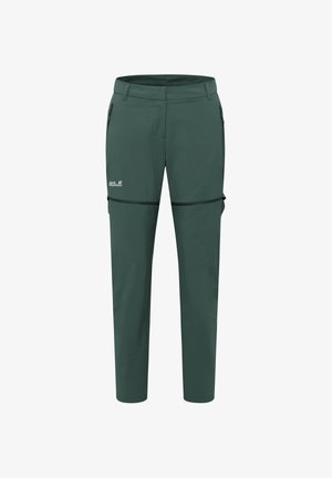 Jack Wolfskin, HIKEOUT ZIP OFF PANTS W - Outdoorbroeken - sago palm