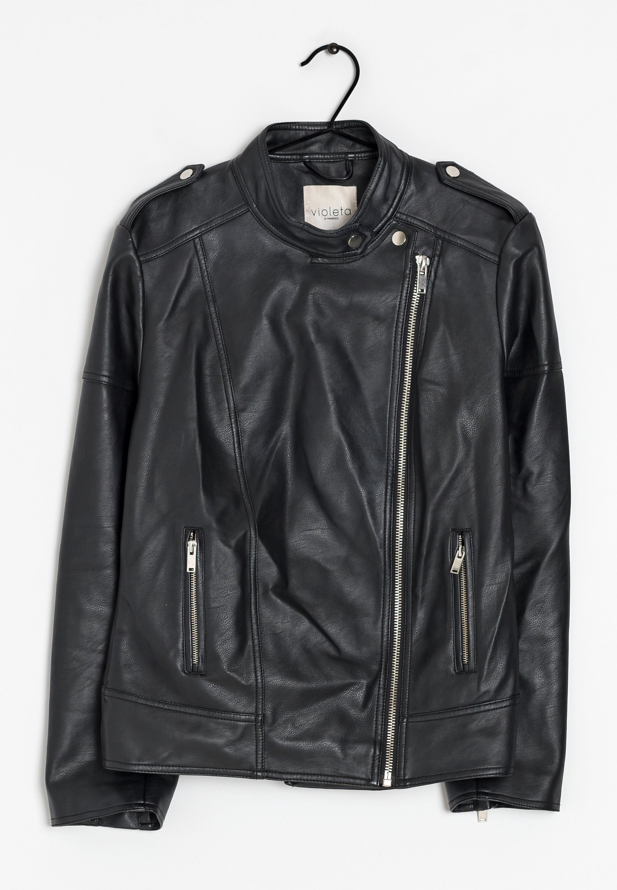 Cazadora Vaquera Violeta Violeta Mango Cazadoras Prendas Violeta