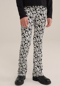 WE Fashion Legíny – nohavice - black