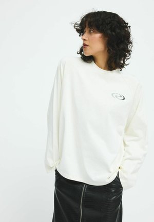 Long sleeved top - broken white