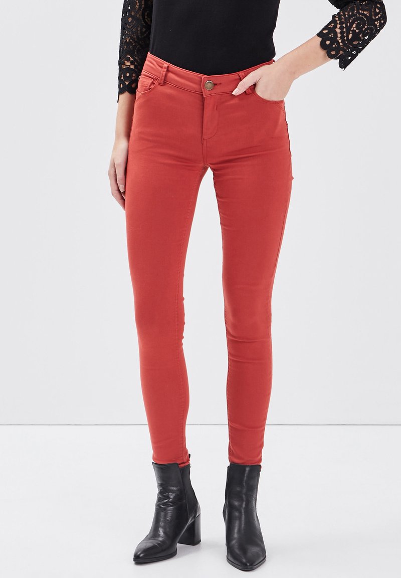 BONOBO Jeans Vaqueros slim fit - orange foncé