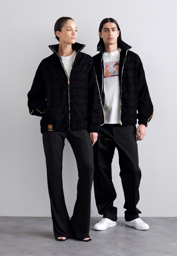 ZIPPER I HEART BAROQUE GOTS UNISEX - Zip-up sweatshirt4