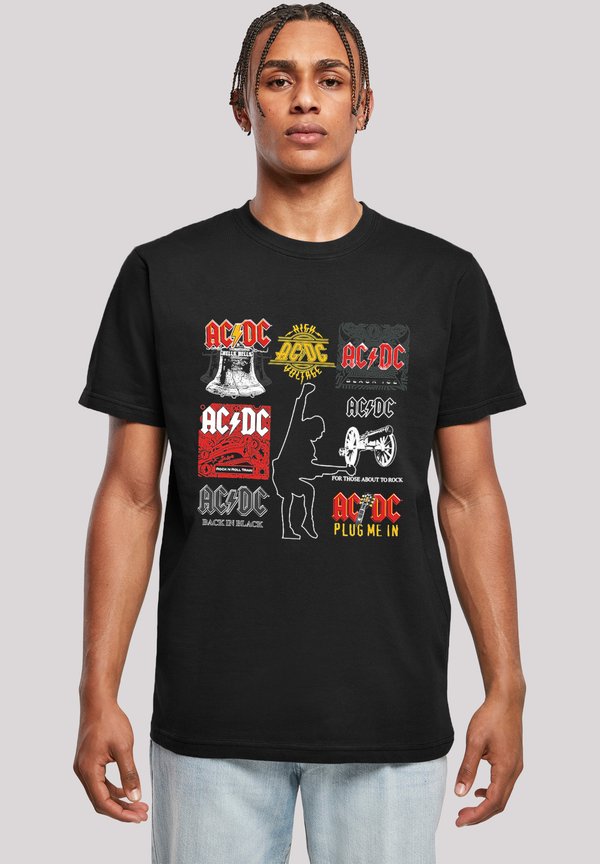 ACDC ALBUM COVERS  PREMIUM ROCK METAL MUSIK BAND FAN MERCH FÜR  - T-Shirt print