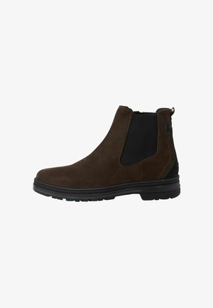 Marco Tozzi, STIEFELETTE - Støvletter - dk brown