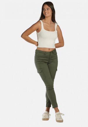 ADÉLAIDE - Jeans Skinny - kaki