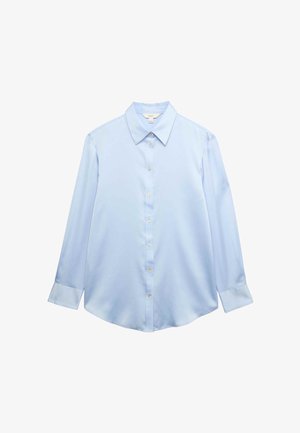 Marks & Spencer, COLLARED BUTTON THROUGH - Hemdbluse - ice blue