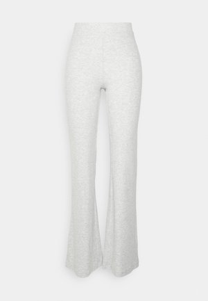 Kalhoty - mottled light grey