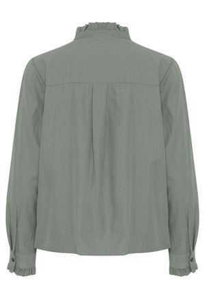 Kaffe, KAIDA FRILL - Chemisier - balsam green