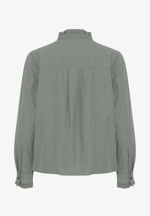 Kaffe, KAIDA FRILL - Chemisier - balsam green