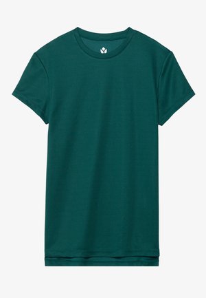 Even&Odd active T-Shirt sport - mottled dark green