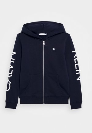 HERO LOGO ZIP HOODIE - Hoodie - blue