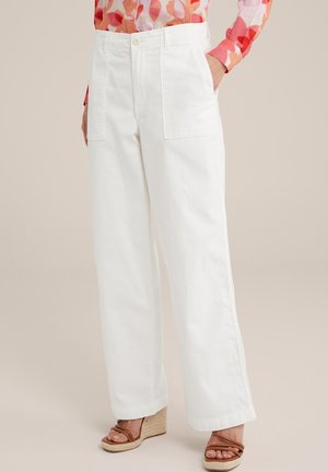 WE Fashion Stoffhose - white