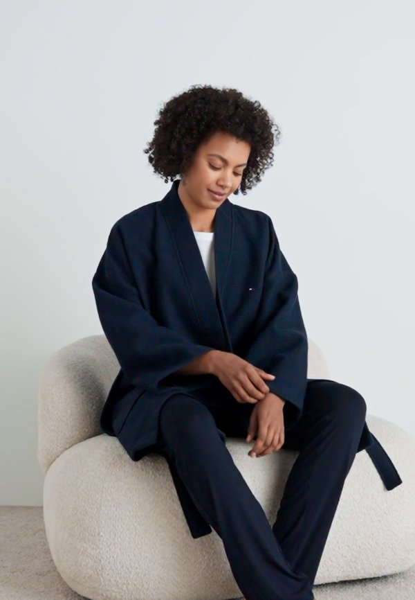 ESSENTIAL LOUNGE WAFFLE BATHROBE - Dressing gown4