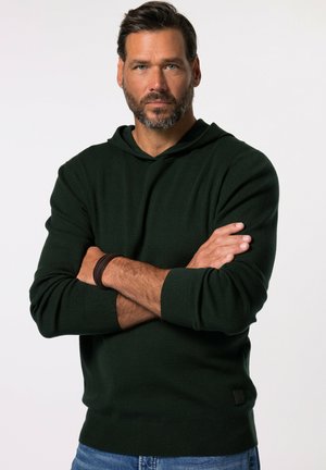 Strickpullover - midnight green