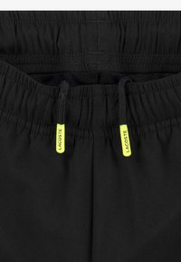 Lacoste GRID TAPED HOODED SET - Tuta - noir