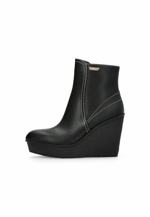 Stivaletti con tacco - black