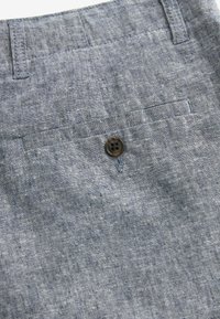 Next REGULAR FIT LINEN STRAIGHT LEG DRAWSTRING - Chino - chambray blue