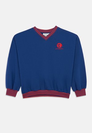 STRIPED EARTH UNISEX - Bluză de molton - blue