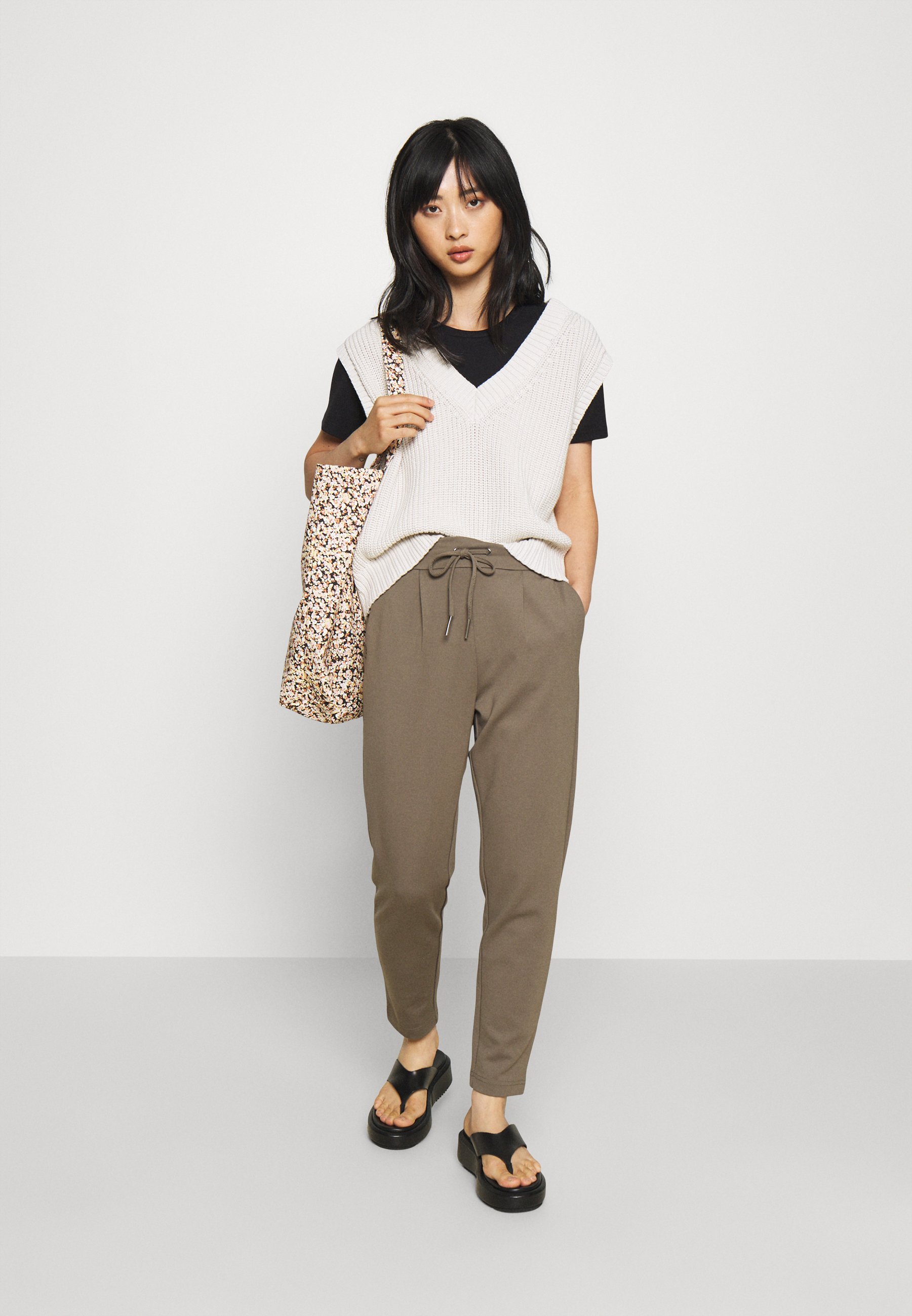 Damer ONLPOPTRASH EASY COLOUR PANT - Bukser Damer ONLPOPTRASH EASY COLOUR PANT - Bukser