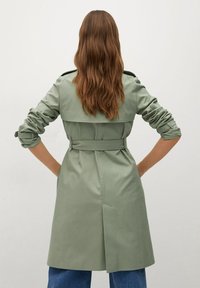 Mango Trenčkot - light green
