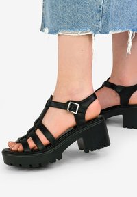 Bosanova Sandalias de tacón - black