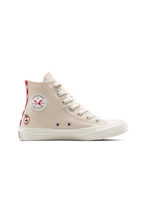 CHUCK - Baskets montantes - light dune egret red