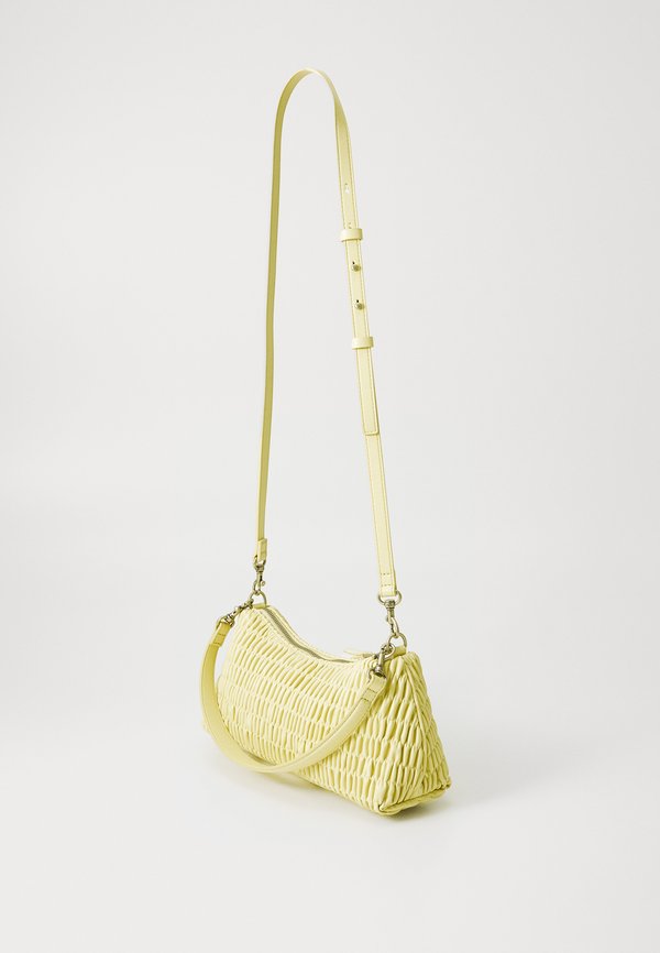 RUCHED DROP SHOULDER BAG - Handbag - parsnip2