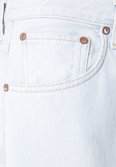 Agolde NOLAN - Džinsa auduma šorti - light-blue denim