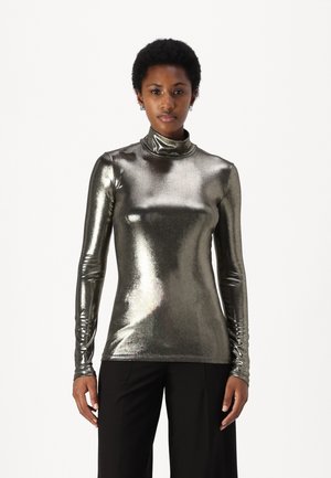 Majica z dolgimi rokavi - metal black gold
