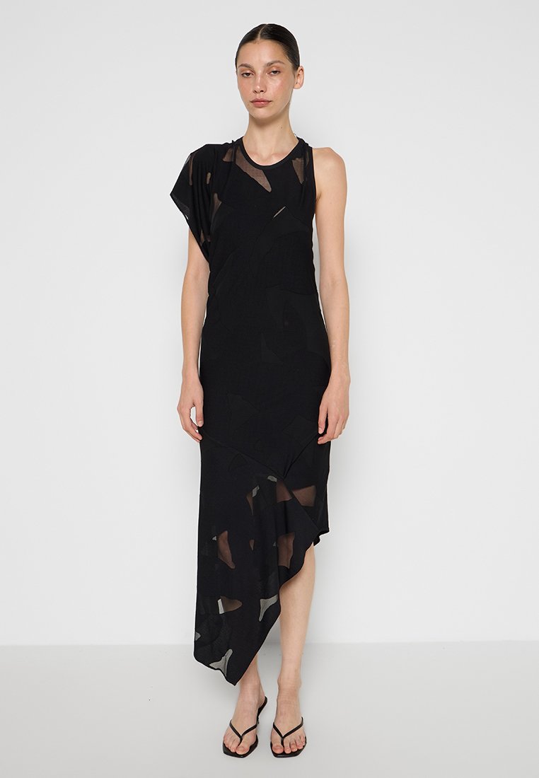 Iro Maxi-jurk zwart Iro Maxi-jurk zwart