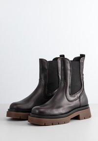 GANT MEGHANY - Plateaustiefelette - dark brown