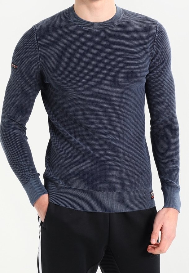 Superdry & Co Strickpullover - blue