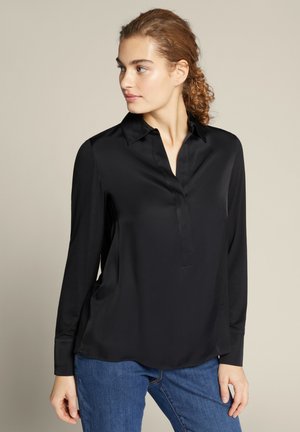 IN DUE TESSUTI - T-shirt basic - nero