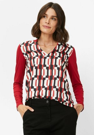 BRAX STYLE CLARISSA - Long sleeved top - carmine