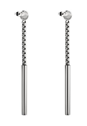 Boucles d'oreilles - silver-coloured