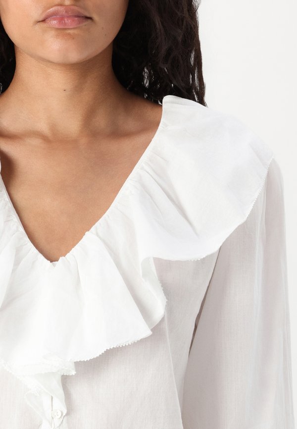 RUFFLE TRIM - Button-down blouse3