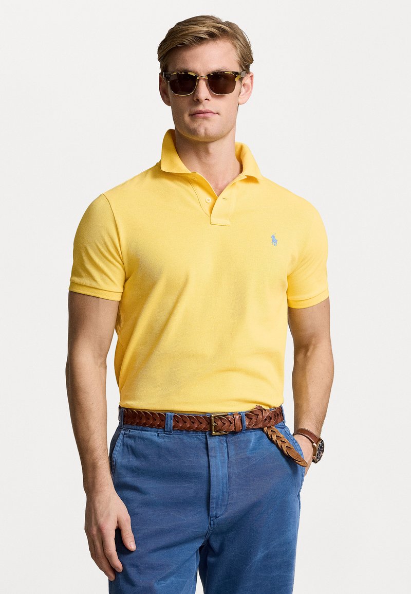 Polo Ralph Lauren CUSTOM SLIM FIT MESH POLO SHIRT - Polo krekls - yellow