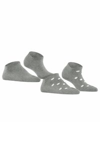 Esprit Mesh Dot 2-Pack - Socken - schiefer